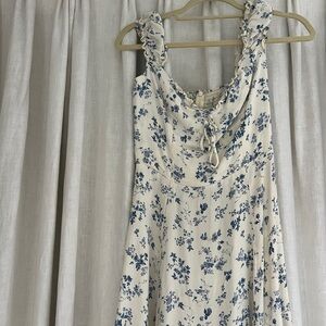 reformation flower dress